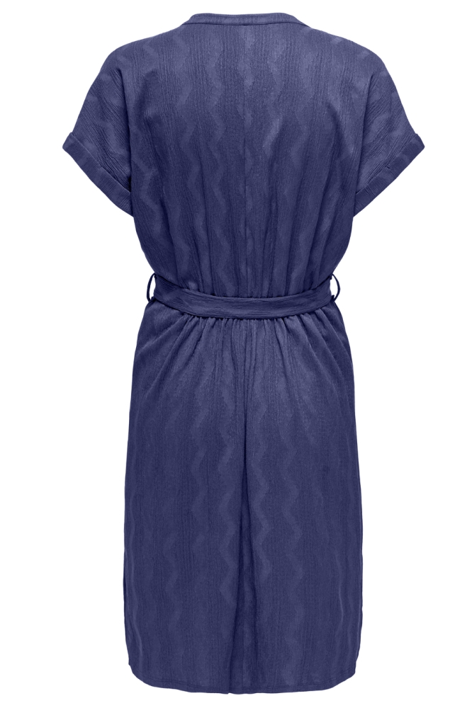 ONLDIA S/S V-NECK DRESS CS JRS 15333482 SKIPPER BLUE